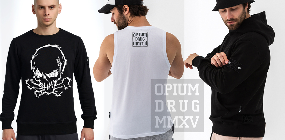 Чоловічі світшоти, футболки, худі OPIUM