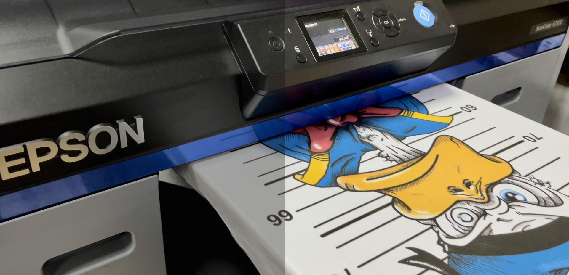 Digital printing for T-shirt